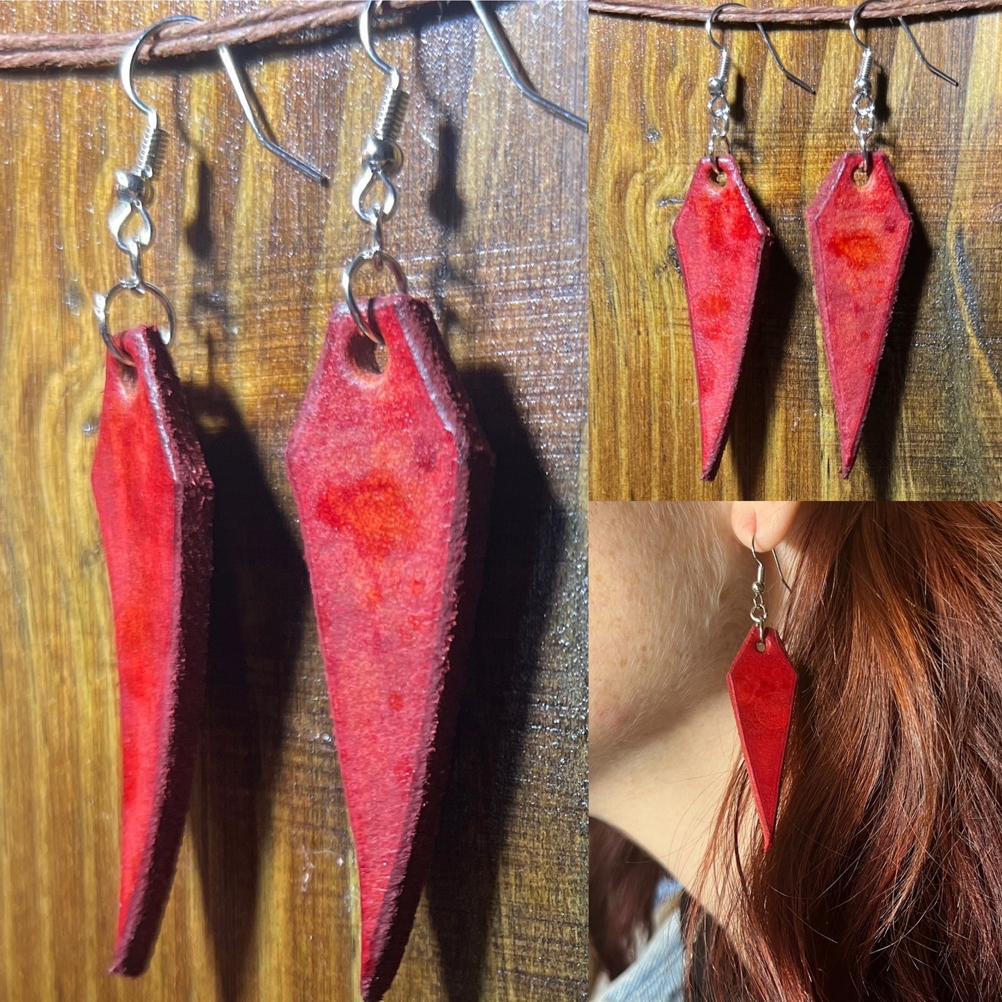 Coffin Earrings